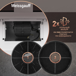 Превью картинка Наклонная вытяжка Weissgauff Zaurak 60 PB WH #9