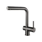Превью картинка Смеситель для кухни Paulmark DOSSE Do214418-GM Вороненая сталь GM #1