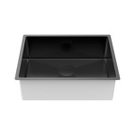 Превью картинка Металлическая мойка Paulmark NEXT 58 UNI PM215844-MBN Матовый черный #3