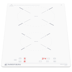 Превью картинка Индукционная варочная панель домино Meferi MIH302WH POWER #4