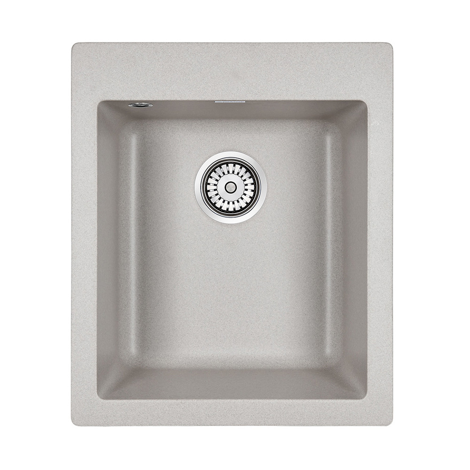 Фото Кварцевая мойка Paulmark KANTE 40 PM104249-GR Серый GR