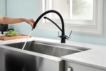Превью картинка Смеситель для кухни Paulmark SIЕGEN Si213111-308 Черный (308) #5