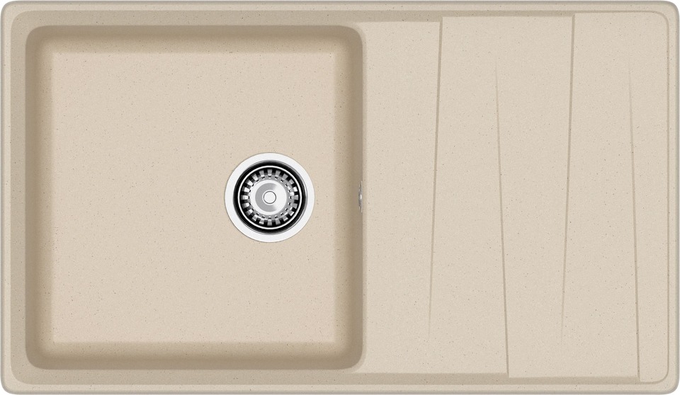 Фото Мраморная мойка GranFest LEVEL 860L Кашемир