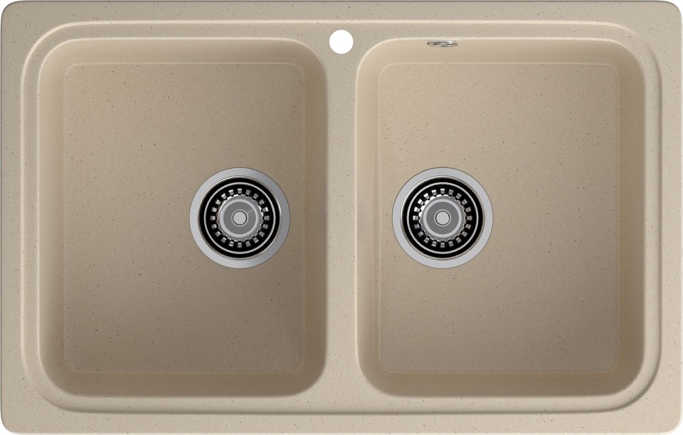 Фото Мраморная мойка GranFest STANDART 780K Кашемир