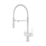 Превью картинка Смеситель для кухни Paulmark GRAVITY Gr213888-WH Белый матовый WH #1