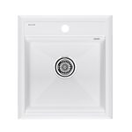 Превью картинка Кварцевая мойка Paulmark STEPIA 45 PM114651-WH Белый матовый WH #2