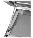 Превью картинка Наклонная вытяжка Maunfeld Mersey 90 белый\вставка сатин #11