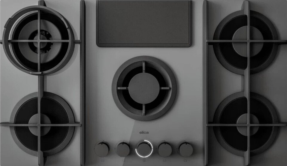 Фото Газовая варочная панель Elica NIKOLATESLA FLAME EVO GR/A/88