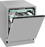 Превью картинка Посудомоечная машина 60см встраиваемая Weissgauff BDW 6140 Ultra Real Autoopen Infolight #18