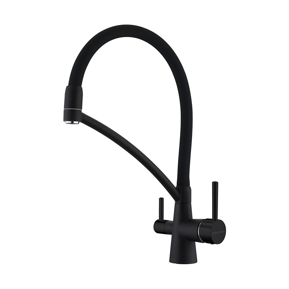 Фото Смеситель для кухни Paulmark SIЕGEN Si213111-AN Антрацит