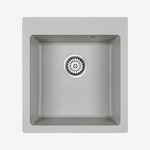 Превью картинка Кварцевая мойка Paulmark KANTE 45 PM104651-GR Серый GR #1