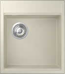 Превью картинка Гранитная мойка Rivelato TESORO 455-L 1-чаш 450*510 beige scuro #1