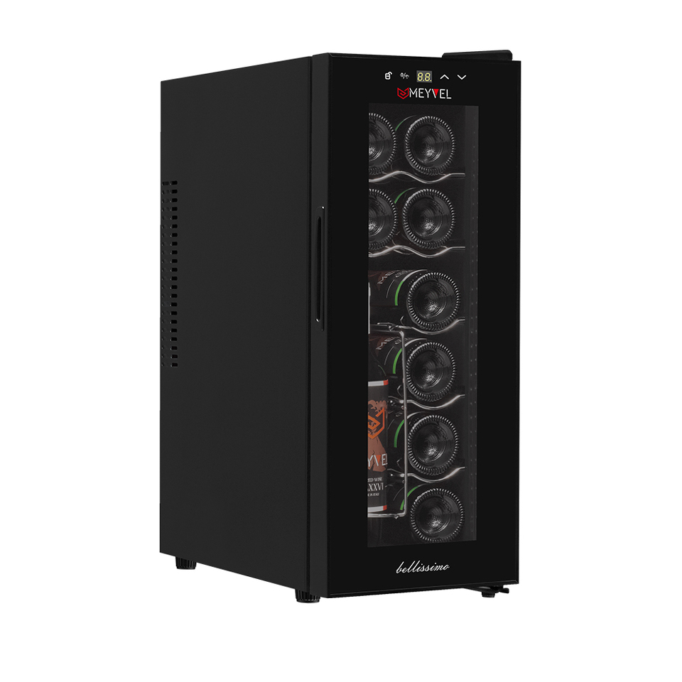 Фото Шкаф винный  Meyvel Винный холодильник (шкаф) термоэлектрический MEYVEL MV12-TBD1