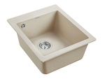 Превью картинка Гранитная мойка Paulmark KANTE 40 PM104249-BE Бежевый #3