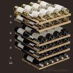 Превью картинка Шкаф винный встраиваемый Meyvel Винный холодильник (шкаф) компрессорный MEYVEL MV46PRO-KST2 #16