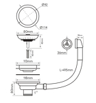 Превью картинка Paulmark PM6022 PM6022-GM Вороненая сталь GM #3