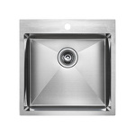 Превью картинка Металлическая мойка Paulmark KRONER 51 PM215151-BS Брашированная сталь #1