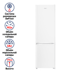 Превью картинка Холодильник с нижней морозилкой Maunfeld MFF180W #1