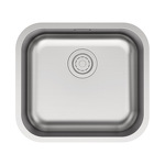 Превью картинка Гранитная мойка Paulmark VELLO 48 UNI VE48-BS Брашированная сталь #2