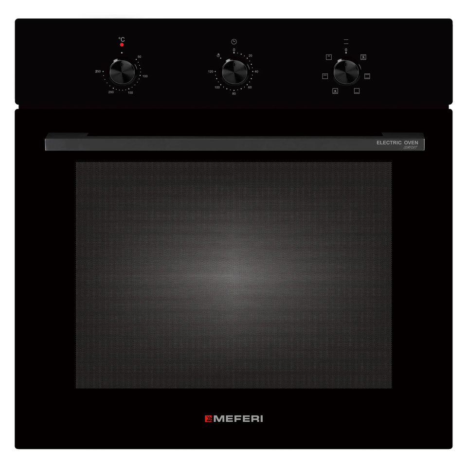 Фото Электрический духовой шкаф Meferi MEO606BK COMFORT