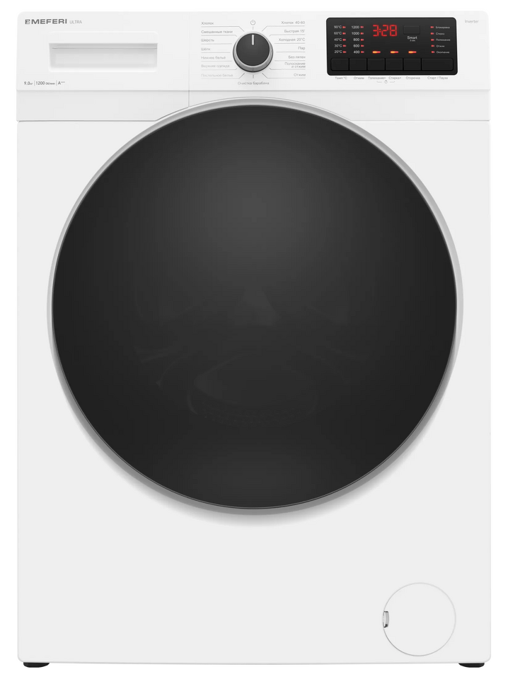 Фото Стиральная машина с фронтальной загрузкой Meferi MFW091216WH ULTRA