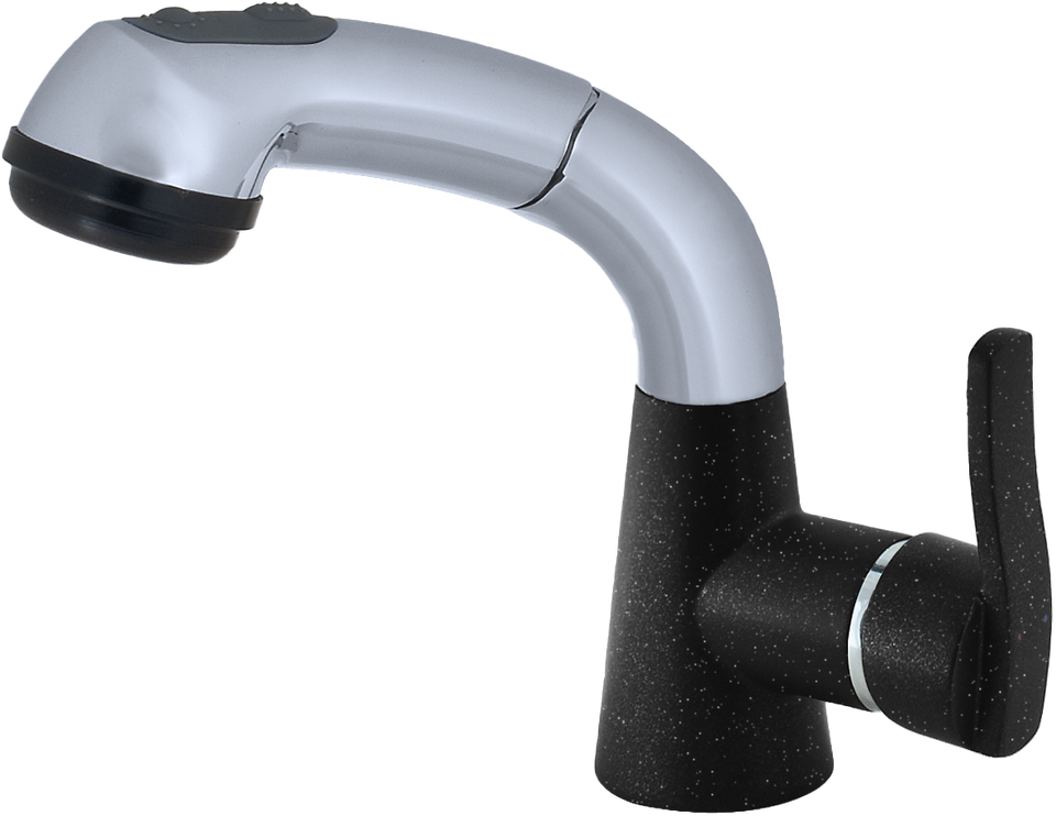 Фото Смеситель для кухни GranFest 3773 Черный