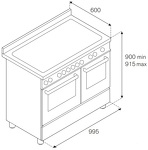 Превью картинка Центр варочный Bertazzoni PRO105I3EXT #6