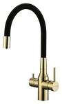 Превью картинка Смеситель для кухни Paulmark SALIX Sa213419-G Золото G #2