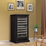 Превью картинка Шкаф винный  Meyvel Винный холодильник (шкаф) компрессорный MEYVEL MV77PRO-KBT2 (Тёмный шоколад) #6