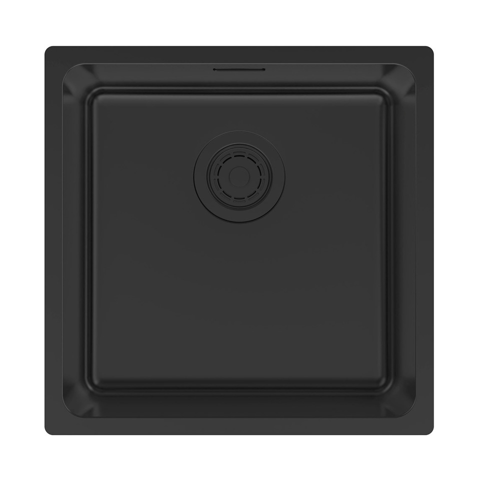 Фото Гранитная мойка Paulmark YUNI 44 UNI YU44-MBN Матовый черный