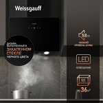 Превью картинка Наклонная вытяжка Weissgauff Alcor TC BL Inverter Wi-Fi #4