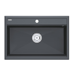 Превью картинка Кварцевая мойка Paulmark STEPIA 80 PM117551-AN Антрацит #2