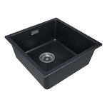Превью картинка Гранитная мойка Paulmark LUMI 45 UNI LU45-AN Антрацит #3