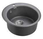 Превью картинка Кварцевая мойка Paulmark GELEGEN 50 PM404800-DG Графит DG #3