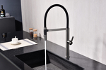 Превью картинка Смеситель для кухни Paulmark LEADER Le214101-GM Вороненая сталь GM #4