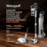Превью картинка Пылесос Weissgauff V20 BLDC Wash&Dry Dust Station #10