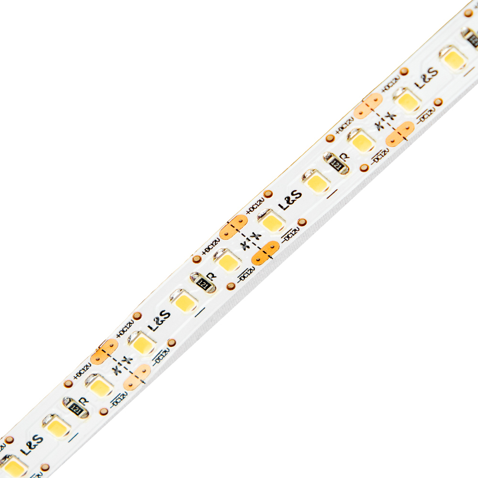 Фото L&S Italy Светодиодная лента MECCANO, ширина 10мм, длина 5000мм, 108 led/м, 12 V, 11.8 W/м, холодный (6000K)