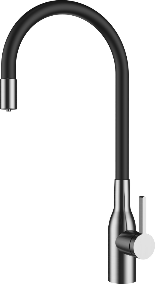 Фото Смеситель для кухни Rivelato LIVO U-обр. гибкий излив с краном питьевой воды D-35мм brushed