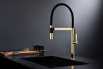 Превью картинка Смеситель для кухни Paulmark LEADER Le214101-G Золото G #6
