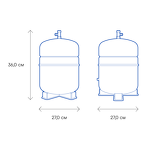Превью картинка Фильтр для воды Аквафор Водоочиститель OSMO Pro-050-3-А-М #8