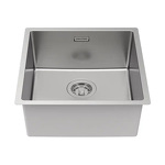 Превью картинка Металлическая мойка Paulmark LASSAN 44 UNI LA44-BS Брашированная сталь #3