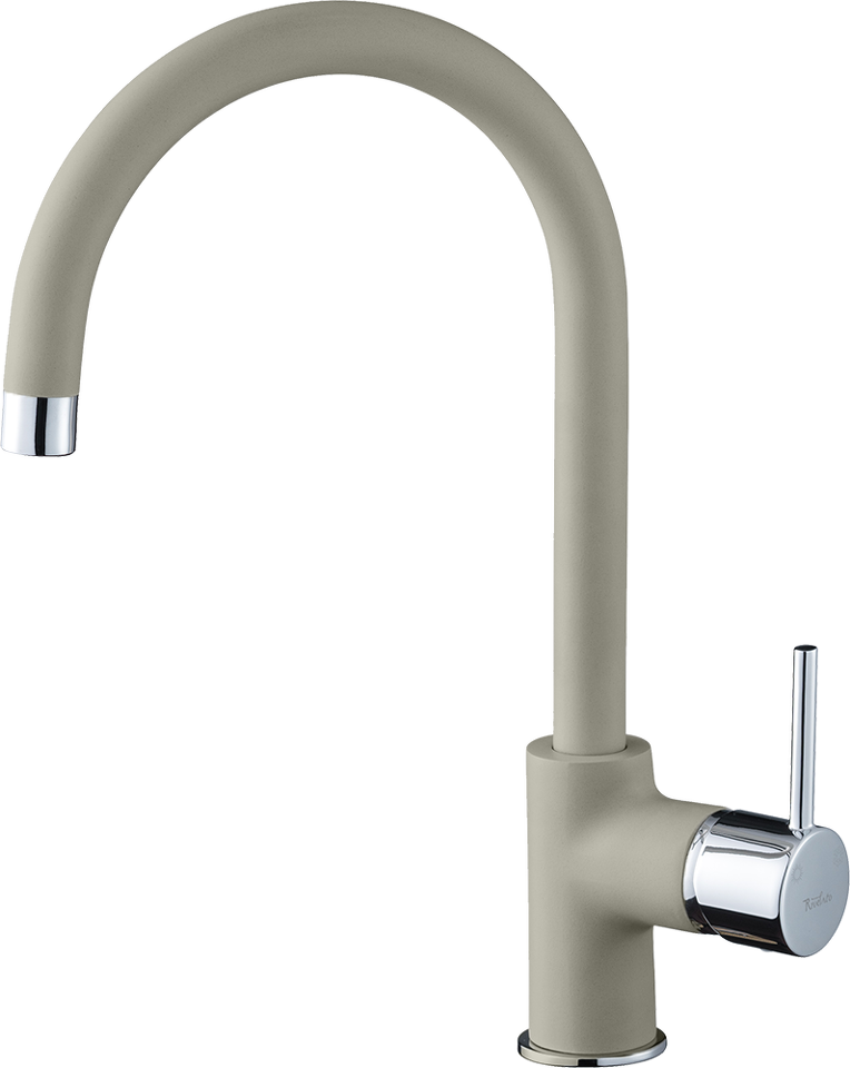 Фото Смеситель для кухни Rivelato Orta U-обр. D-35мм topazio/cromo