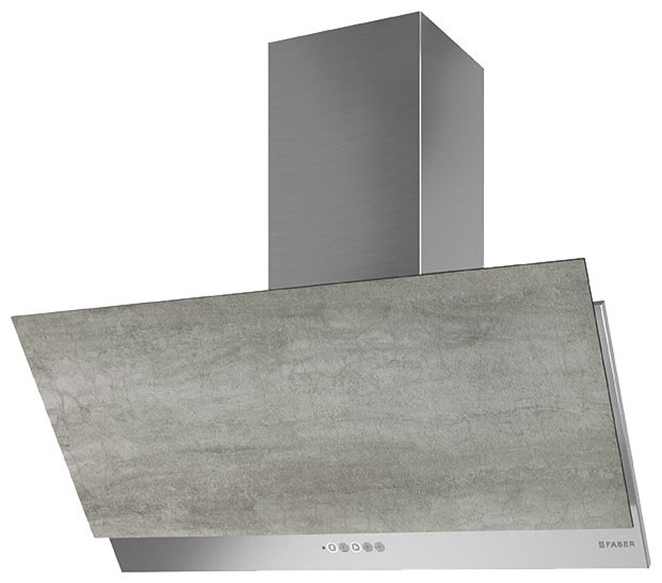 Фото Наклонная вытяжка Faber GRÈXIA GRES LG/X A90