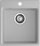 Превью картинка Мраморная мойка GranFest LEVEL 420 Серый #1