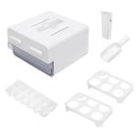 Превью картинка  Холодильник side by side Meferi MFR83BLACK IX TOTAL NO FROST FRENCH DOOR COMFORT #21