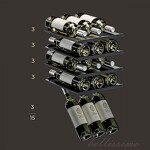 Превью картинка Шкаф винный  Meyvel Винный холодильник (шкаф) компрессорный MEYVEL MV15-KBF1 #13