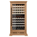 Превью картинка Шкаф винный  Meyvel Винный холодильник (шкаф) компрессорный MEYVEL MV99PRO-KBT2 (Натуральный бук) #5