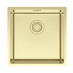 Превью картинка Металлическая мойка Paulmark LASSAN 44 UNI LA44-LG Светлое золото #1