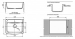 Превью картинка Мраморная мойка GranFest STANDART 605 Топаз #2