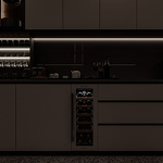 Превью картинка Шкаф винный встраиваемый Meyvel Винный холодильник (шкаф) компрессорный MEYVEL MV19-KWT1 #16